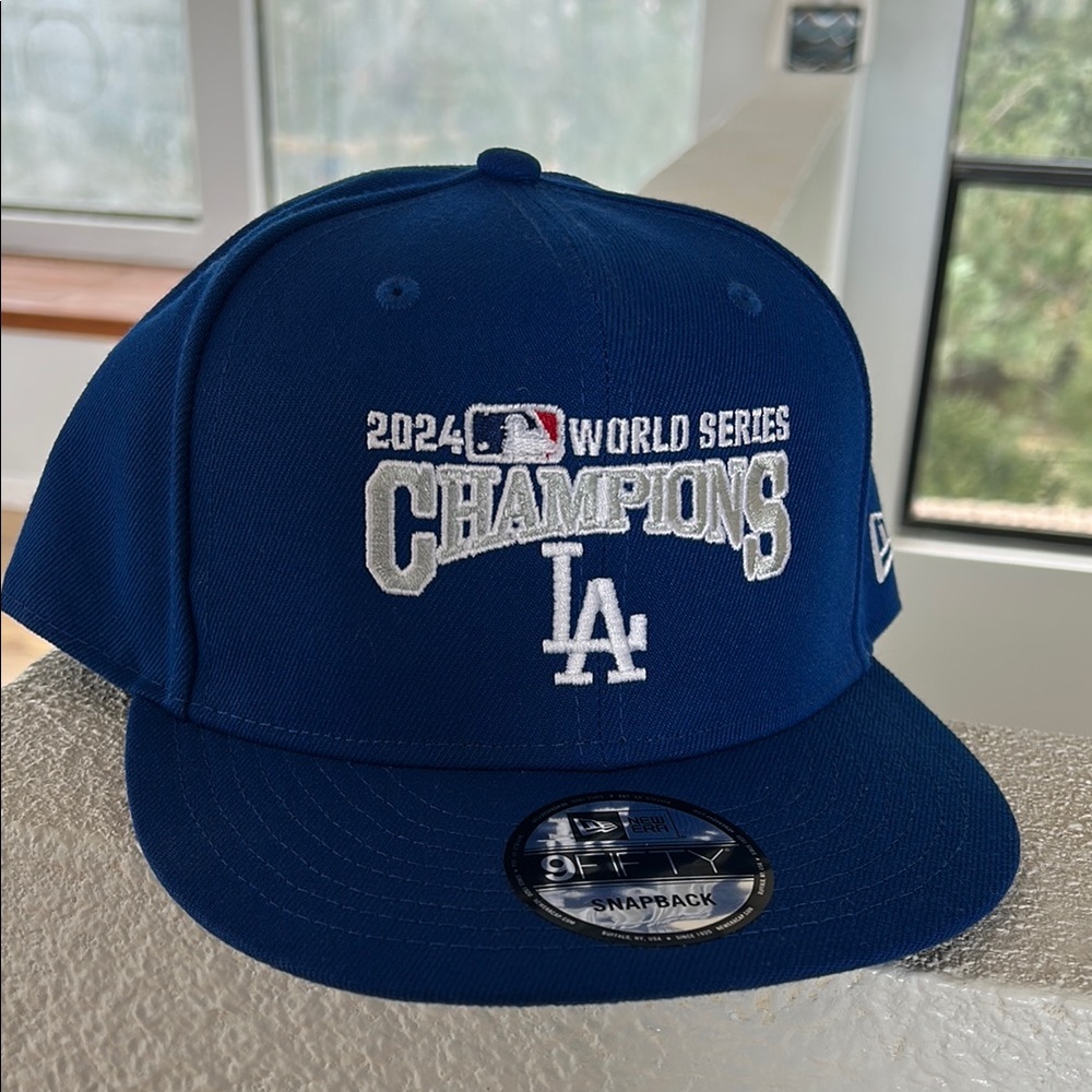LA Dodgers World Series Champions Snapback Hat